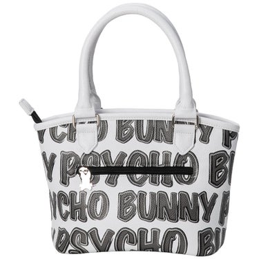 サイコバニー PsychoBunny　EXCLUSIVE EDITION ラウンドバッグ PBMG6AB2 00 ホワイト　2026年モデル ホワイト 画像2(ALT)