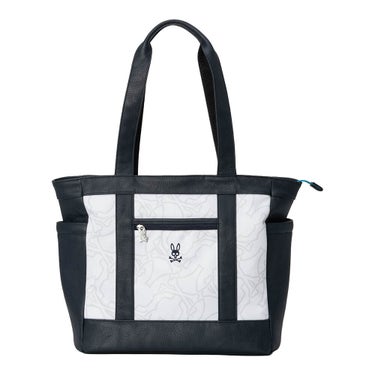 サイコバニー PsychoBunny　FLAGSHIP トートバッグ PBMG6AB5 00 ホワイト　2026年モデル ホワイト