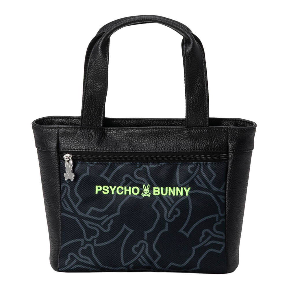 サイコバニー PsychoBunny　FLAGSHIP ラウンドバッグ PBMG6AB6 10 ブラック　2026年モデル ブラック