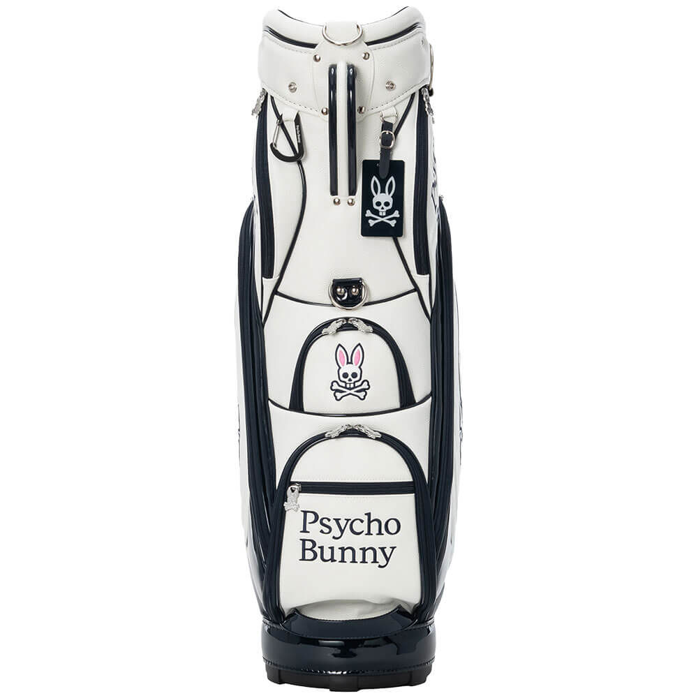 サイコバニー PsychoBunny　ORIGINAL SP カート キャディバッグ PBMG6AC1 00 ホワイト　2026年モデル ホワイト 画像2(ALT)