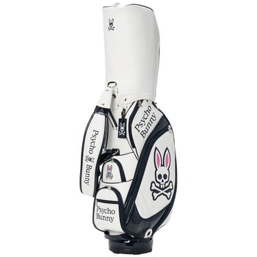 サイコバニー PsychoBunny　ORIGINAL SP カート キャディバッグ PBMG6AC1 00 ホワイト　2026年モデル ホワイト 画像5(ALT)