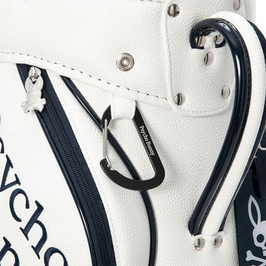 サイコバニー PsychoBunny　ORIGINAL SP カート キャディバッグ PBMG6AC1 00 ホワイト　2026年モデル ホワイト 画像6(ALT)