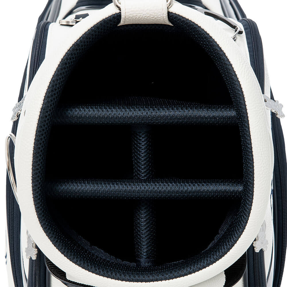 サイコバニー PsychoBunny　ORIGINAL SP カート キャディバッグ PBMG6AC1 00 ホワイト　2026年モデル ホワイト 画像7(ALT)