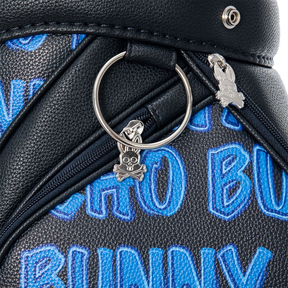 サイコバニー PsychoBunny　EXCLUSIVEEDITION カート キャディバッグ PBMG6AC2 30 ネイビー　2026年モデル ネイビー 画像6(ALT)