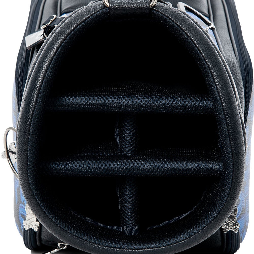 サイコバニー PsychoBunny　EXCLUSIVEEDITION カート キャディバッグ PBMG6AC2 30 ネイビー　2026年モデル ネイビー 画像8(ALT)