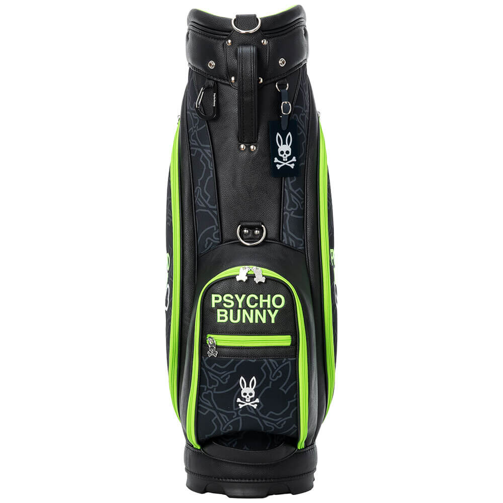 サイコバニー PsychoBunny　FLAGSHIP カート キャディバッグ PBMG6AC4 10 ブラック　2026年モデル ブラック 画像2(ALT)