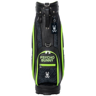 サイコバニー PsychoBunny　FLAGSHIP カート キャディバッグ PBMG6AC4 10 ブラック　2026年モデル ブラック 画像2(ALT)