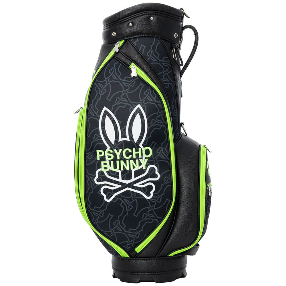 サイコバニー PsychoBunny　FLAGSHIP カート キャディバッグ PBMG6AC4 10 ブラック　2026年モデル ブラック 画像3(ALT)