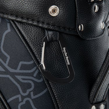 サイコバニー PsychoBunny　FLAGSHIP カート キャディバッグ PBMG6AC4 10 ブラック　2026年モデル ブラック 画像6(ALT)