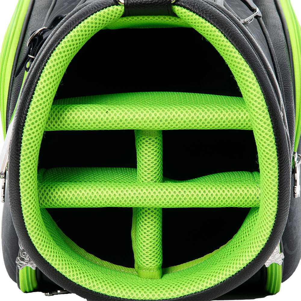 サイコバニー PsychoBunny　FLAGSHIP カート キャディバッグ PBMG6AC4 10 ブラック　2026年モデル ブラック 画像7(ALT)