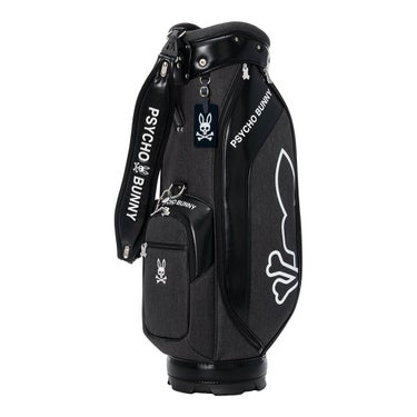 サイコバニー PsychoBunny　LPV カート キャディバッグ PBMG6AC6 10 ブラック　2026年モデル ブラック
