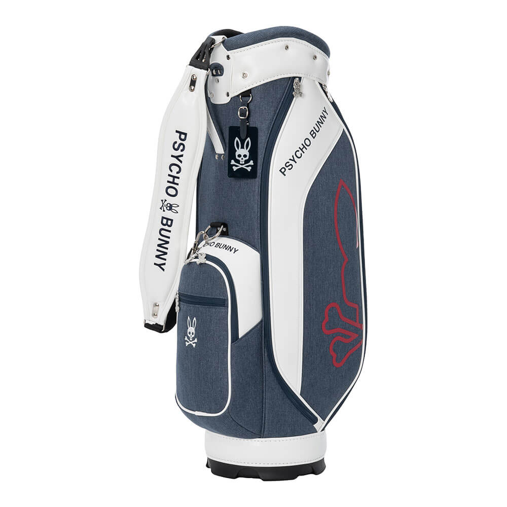 サイコバニー PsychoBunny　LPV カート キャディバッグ PBMG6AC6 30 ネイビー　2026年モデル ネイビー