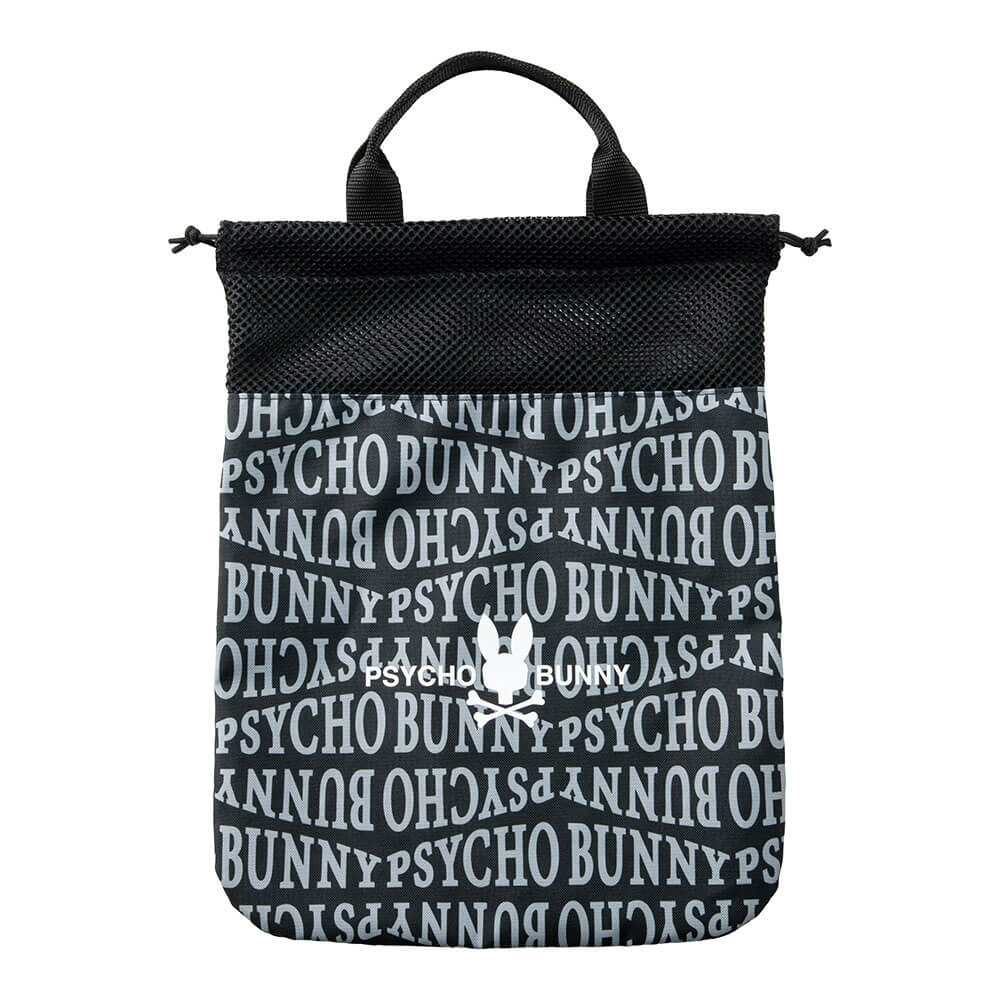 サイコバニー PsychoBunny　PB マルチバッグ PBMG6AEA 10 ブラック　2026年モデル ブラック