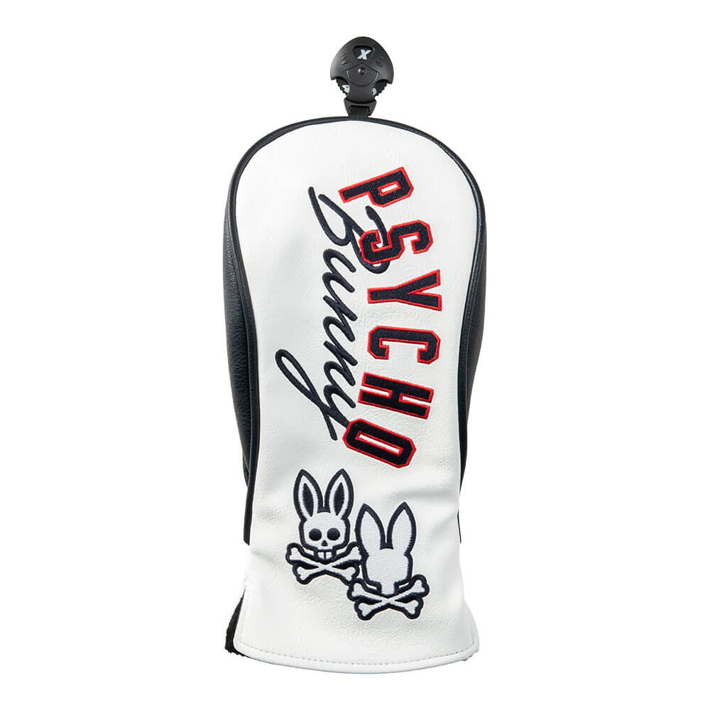 サイコバニー PsychoBunny PU ヘッドカバー フェアウェイ用 PBMG6AH2 00 ホワイト 2026年モデル