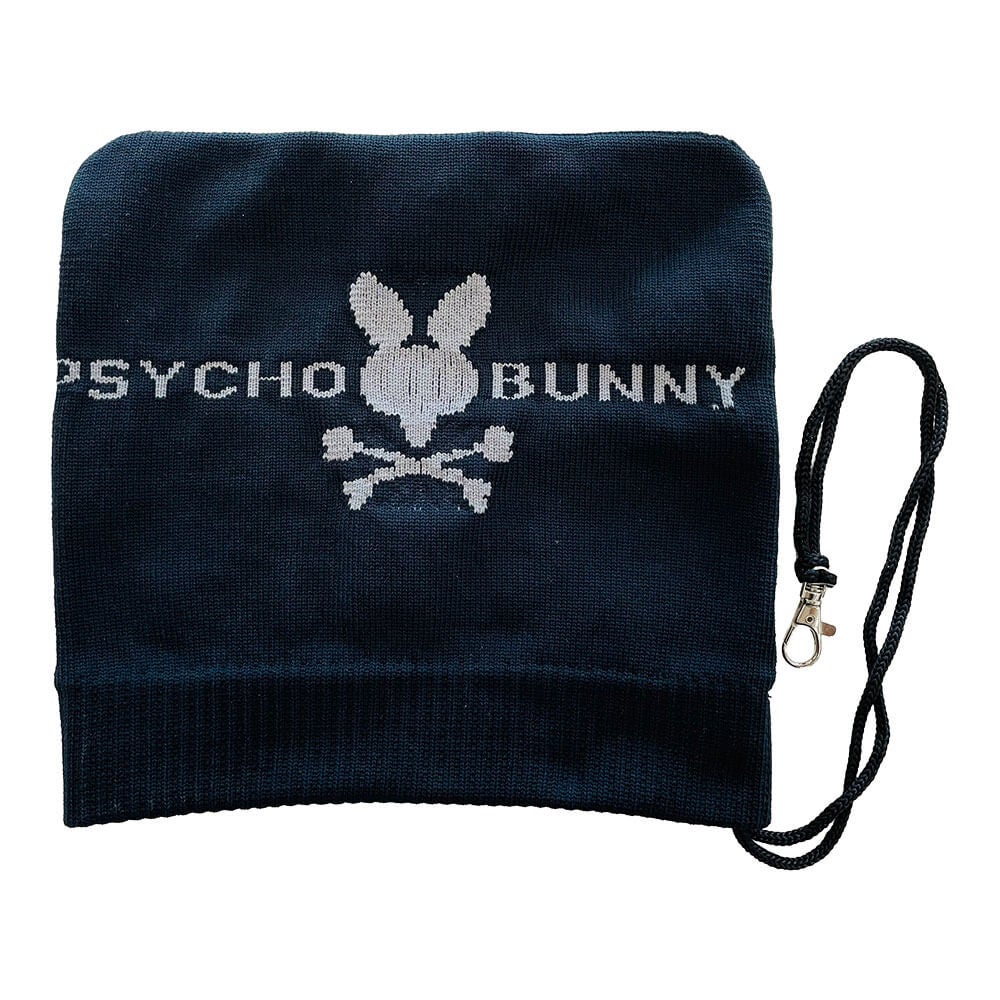 サイコバニー PsychoBunny　ヘッドカバー アイアン用 ストレッチ PBMG6AH5 10 ブラック　2026年モデル ブラック
