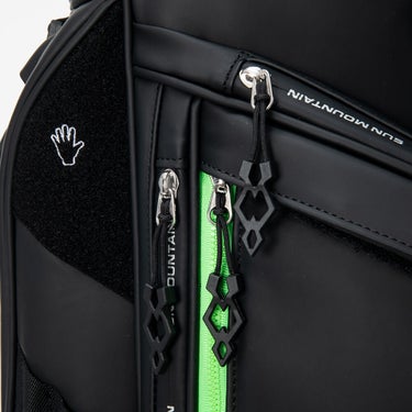 サイコバニー PsychoBunny　SUN MOUNTAIN スタンドキャディバッグ PBMG6AC7 10 ブラック　2026年モデル ブラック 画像7(ALT)