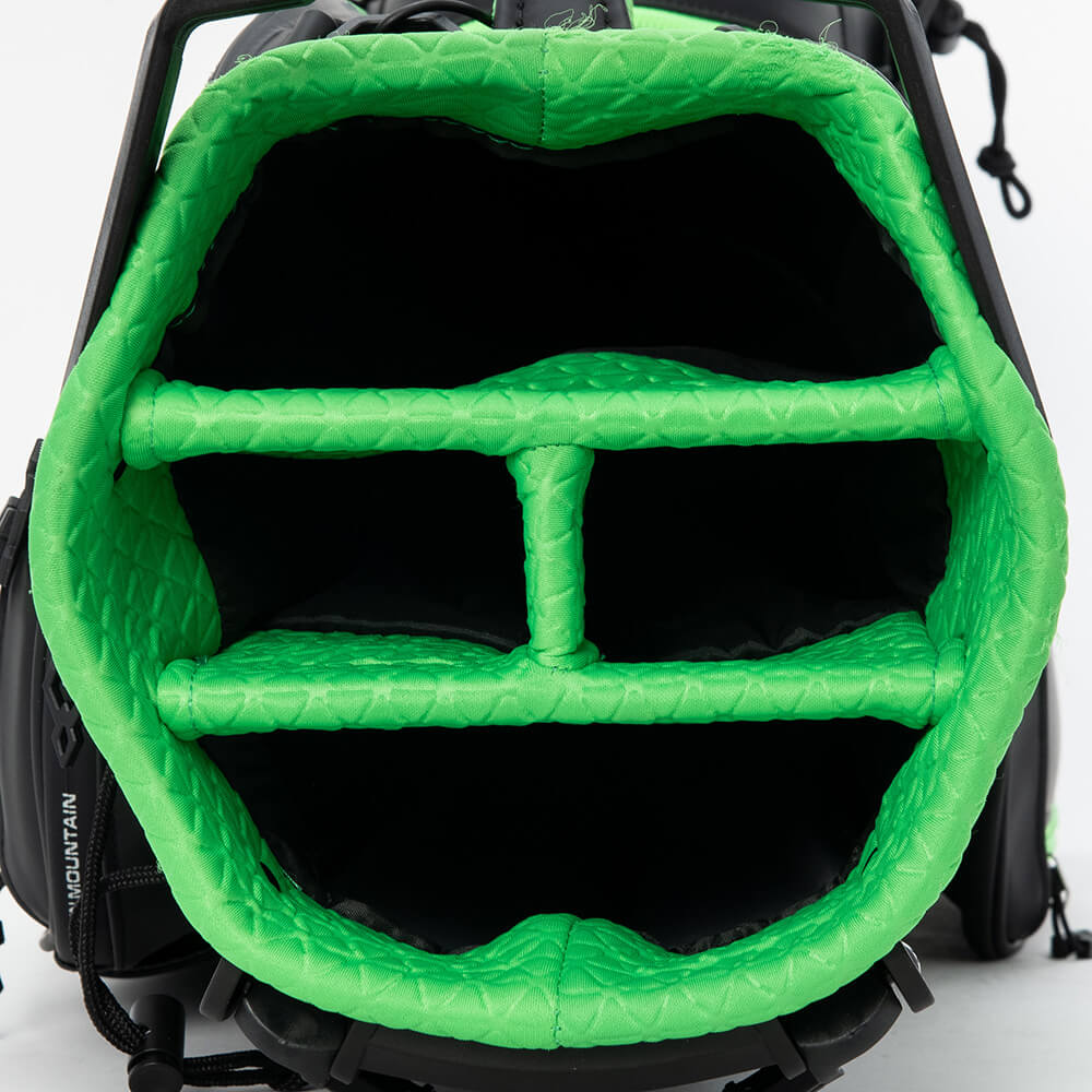 サイコバニー PsychoBunny　SUN MOUNTAIN スタンドキャディバッグ PBMG6AC7 10 ブラック　2026年モデル ブラック 画像9(ALT)