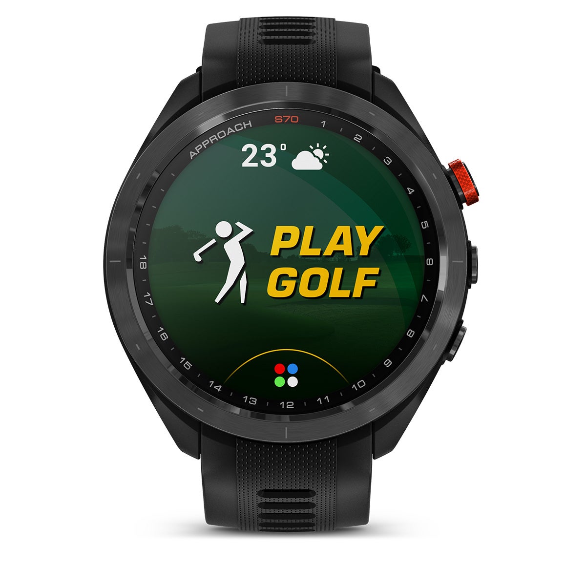 Garmin ガーミン　Approach S70 47mm ブラック 距離計 AMOLEDディスプレイ Suica対応　010-02746-22 詳細3