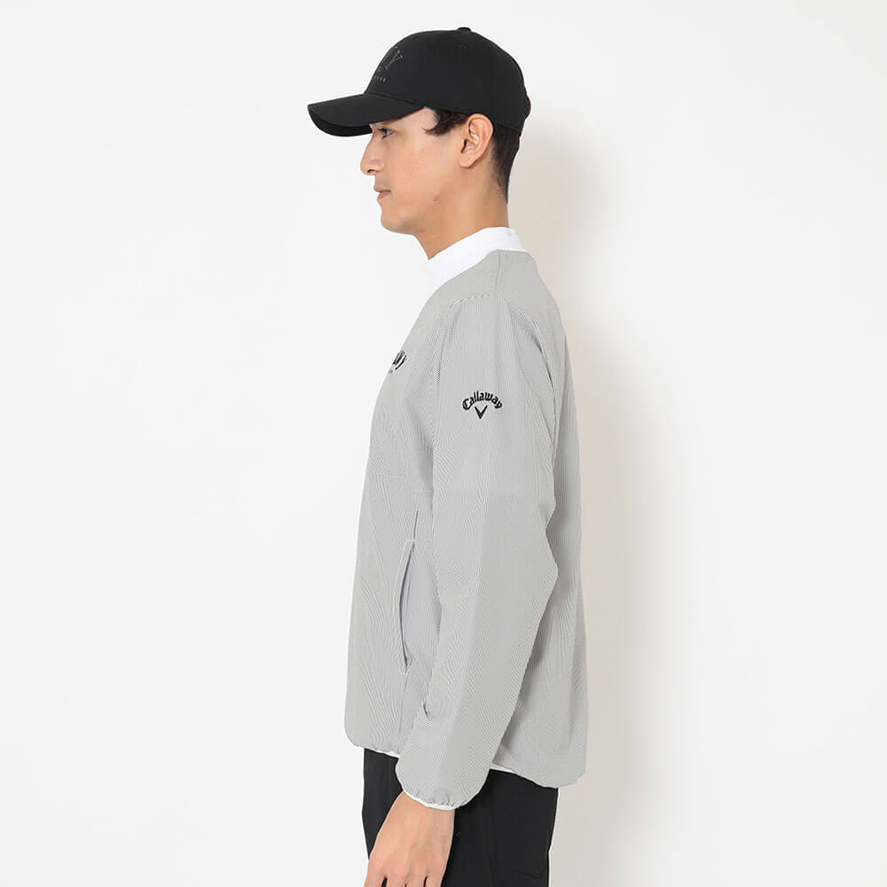 キャロウェイ Callaway メンズ 8WAYストレッチ シアサッカー 長袖