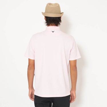 キャロウェイ Callaway　メンズ ビッグ鹿の子 台衿付き 半袖 ポロシャツ C26134100　2026年モデル 画像6(ALT)