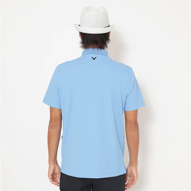 キャロウェイ Callaway　メンズ ビッグ鹿の子 台衿付き 半袖 ポロシャツ C26134100　2026年モデル 画像9(ALT)