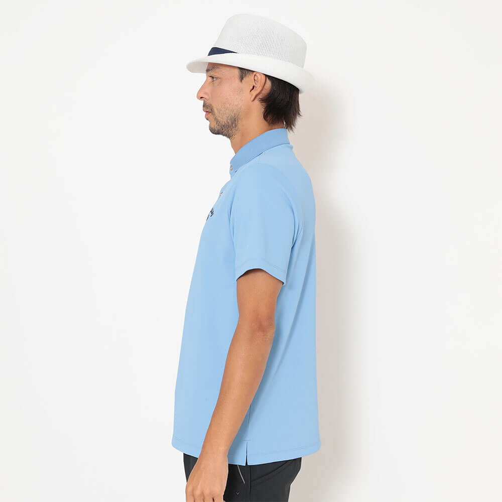 キャロウェイ Callaway　メンズ ビッグ鹿の子 台衿付き 半袖 ポロシャツ C26134100　2026年モデル 画像10(ALT)