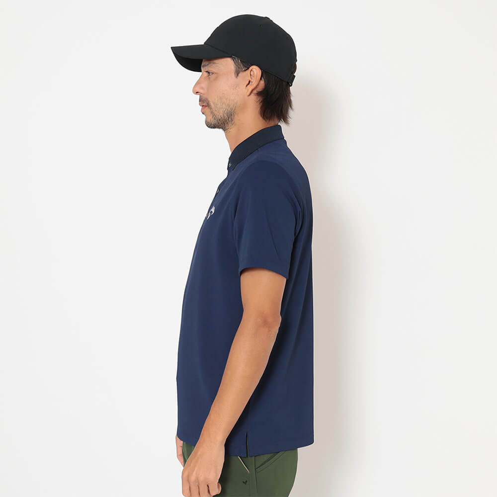 キャロウェイ Callaway　メンズ ビッグ鹿の子 台衿付き 半袖 ポロシャツ C26134100　2026年モデル 画像13(ALT)