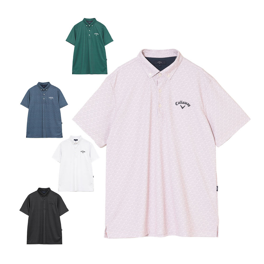 未使用級 希少サイズ キャロウェイ ゴルフ ポロシャツ 半袖 3点セット 2XL キャロウェイ（CALLAWAY）（レディース）ゴルフウェア 半袖ポロシャツ