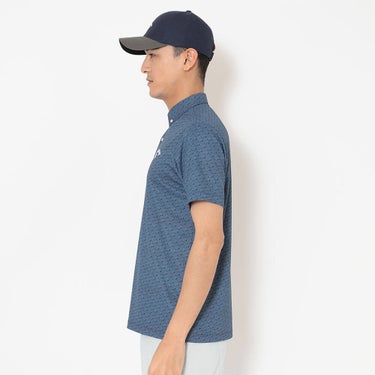 キャロウェイ Callaway　メンズ -3℃裏クール 総柄 ボタンダウン 半袖 ポロシャツ C26134109　2026年モデル 画像13(ALT)