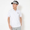 キャロウェイ Callaway　メンズ ミニ鹿の子 ロゴ総柄 半袖 ポロシャツ C26134110　2026年モデル 画像5(ALT)