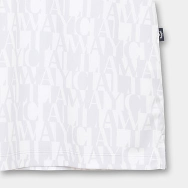 キャロウェイ Callaway　メンズ ミニ鹿の子 ロゴ総柄 半袖 ポロシャツ C26134110　2026年モデル 画像9(ALT)