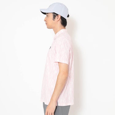 キャロウェイ Callaway　メンズ ミニ鹿の子 ロゴ総柄 半袖 ポロシャツ C26134110　2026年モデル 画像12(ALT)