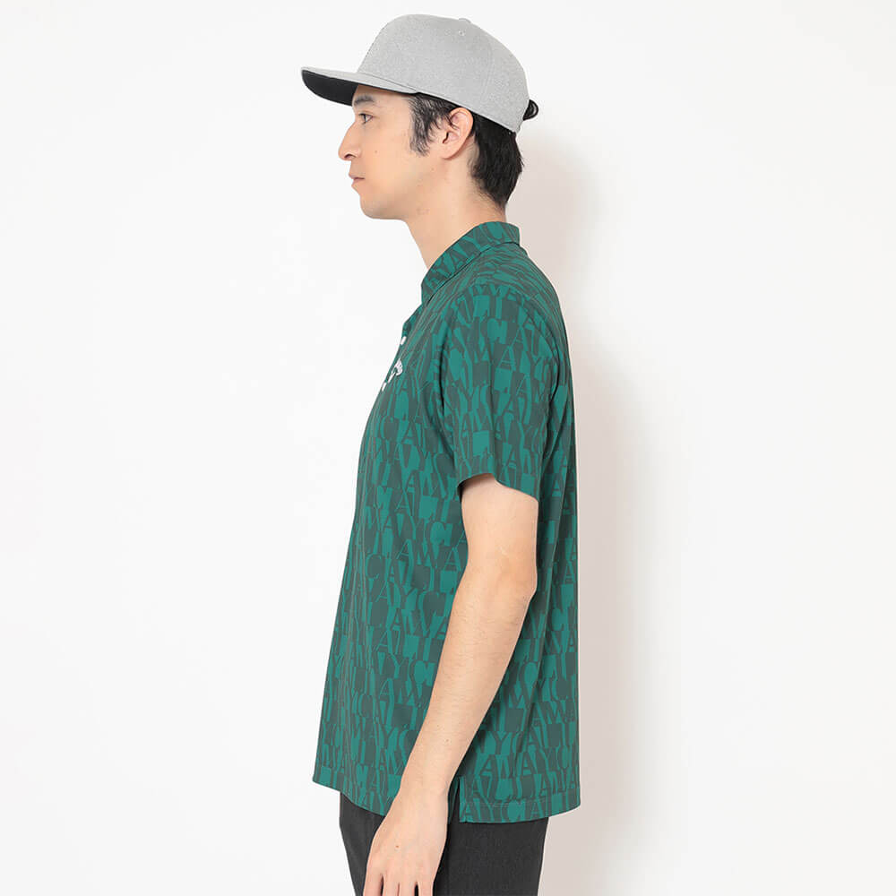 キャロウェイ Callaway　メンズ ミニ鹿の子 ロゴ総柄 半袖 ポロシャツ C26134110　2026年モデル 画像18(ALT)