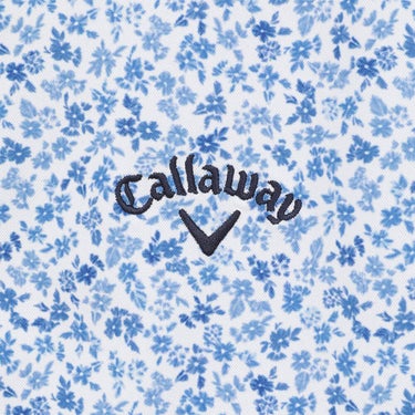 キャロウェイ Callaway　メンズ ミニ鹿の子 小花総柄 半袖 ポロシャツ C26134112　2026年モデル 画像11(ALT)