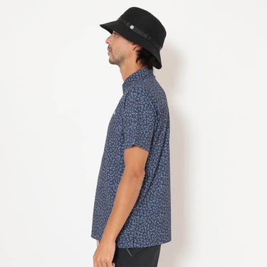 キャロウェイ Callaway　メンズ ミニ鹿の子 小花総柄 半袖 ポロシャツ C26134112　2026年モデル 画像15(ALT)