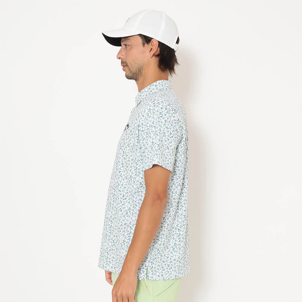 キャロウェイ Callaway　メンズ ミニ鹿の子 小花総柄 半袖 ポロシャツ C26134112　2026年モデル 画像18(ALT)