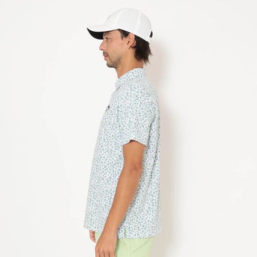 キャロウェイ Callaway　メンズ ミニ鹿の子 小花総柄 半袖 ポロシャツ C26134112　2026年モデル 画像18(ALT)