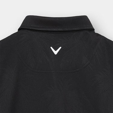 キャロウェイ Callaway　メンズ ヤシの木柄 同色ジャカード 半袖 ポロシャツ C26134115　2026年モデル 画像6(ALT)