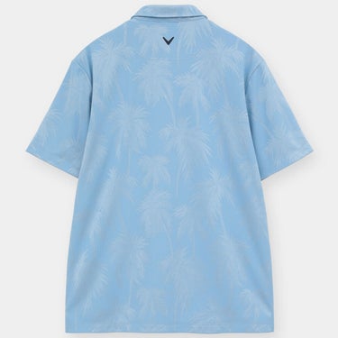 キャロウェイ Callaway　メンズ ヤシの木柄 同色ジャカード 半袖 ポロシャツ C26134115　2026年モデル 画像11(ALT)