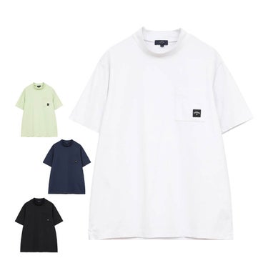 キャロウェイ Callaway　メンズ -3℃裏クール リラックス 半袖 モックネック シャツ C26134120　2026年モデル