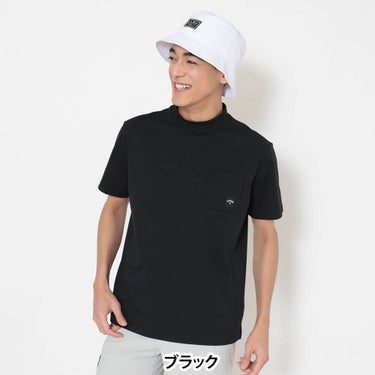 キャロウェイ Callaway　メンズ -3℃裏クール リラックス 半袖 モックネック シャツ C26134120　2026年モデル 画像2(ALT)