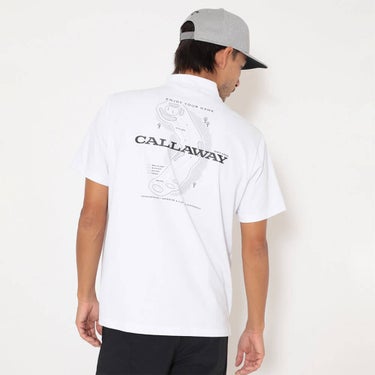 キャロウェイ Callaway　メンズ -3℃裏クール リラックス 半袖 モックネック シャツ C26134120　2026年モデル 画像6(ALT)