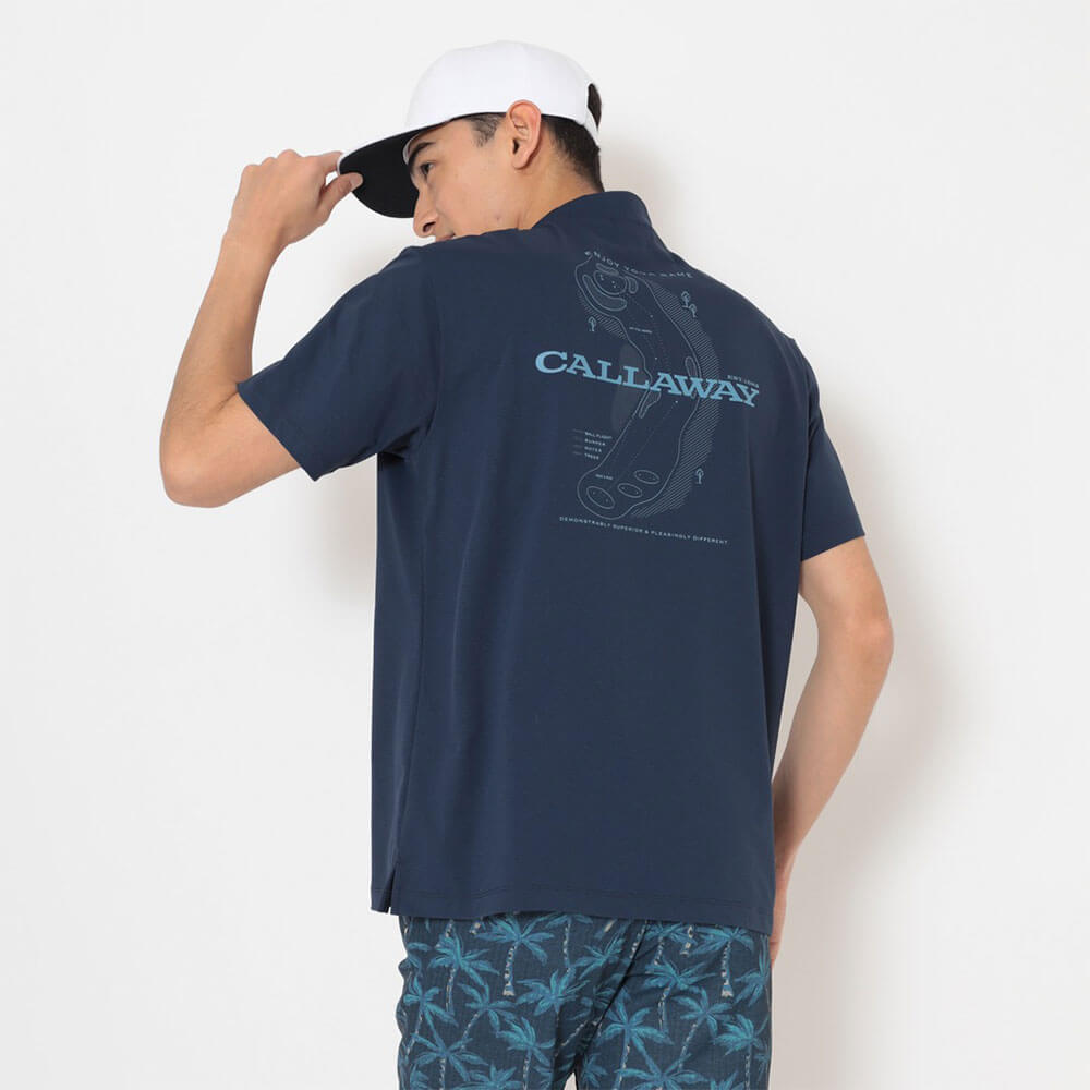キャロウェイ Callaway メンズ -3℃裏クール リラックス 半袖 モック