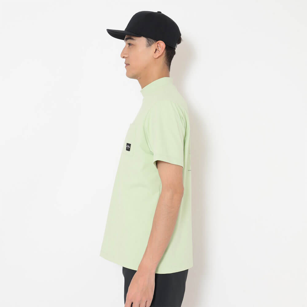 キャロウェイ Callaway　メンズ -3℃裏クール リラックス 半袖 モックネック シャツ C26134120　2026年モデル 画像15(ALT)