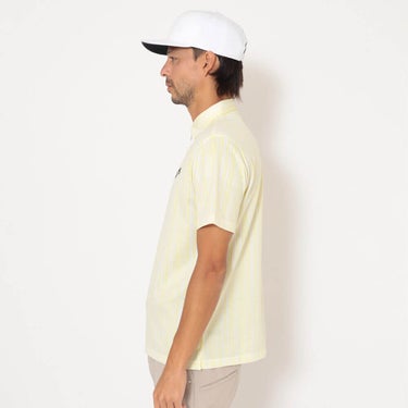 キャロウェイ Callaway　メンズ かざあなメッシュ ストライプ総柄 半袖 ポロシャツ C26134124　2026年モデル 画像7(ALT)