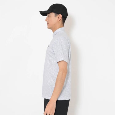 キャロウェイ Callaway　メンズ かざあなメッシュ 小ヤシの木総柄 半袖 ポロシャツ C26134125　2026年モデル 画像7(ALT)