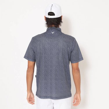 キャロウェイ Callaway　メンズ かざあなメッシュ 小ヤシの木総柄 半袖 ポロシャツ C26134125　2026年モデル 画像15(ALT)