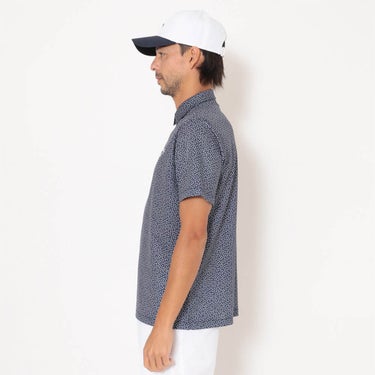 キャロウェイ Callaway　メンズ かざあなメッシュ 小ヤシの木総柄 半袖 ポロシャツ C26134125　2026年モデル 画像16(ALT)