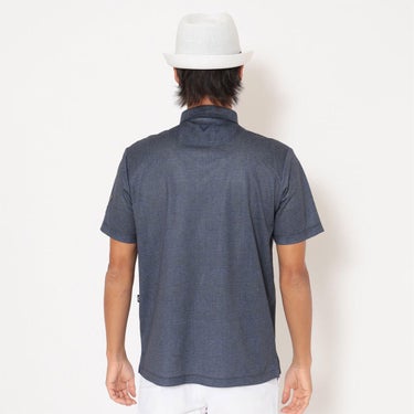 キャロウェイ Callaway　メンズ かざあなメッシュ シャンブレー柄 半袖 ポロシャツ C26134127　2026年モデル 画像12(ALT)