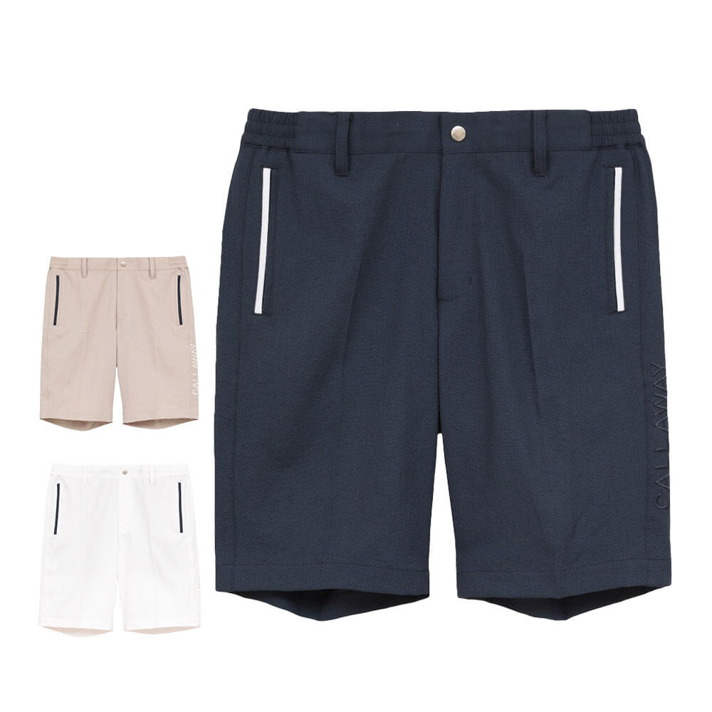 キャロウェイ Callaway　メンズ 8WAYストレッチ 麻タッチ ショートパンツ C26127104　2026年モデル